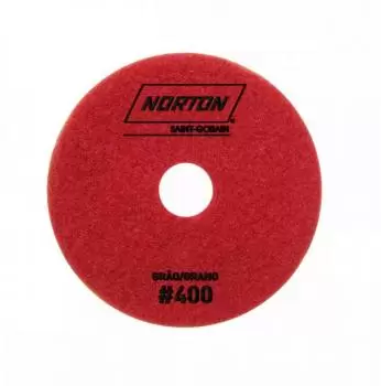 Disco Diamantado Flexível 100mm Grão 400 Vermelho Norton